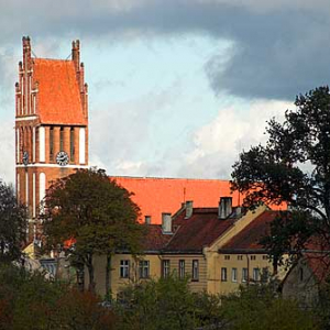 Kosciol w Jezioranach.